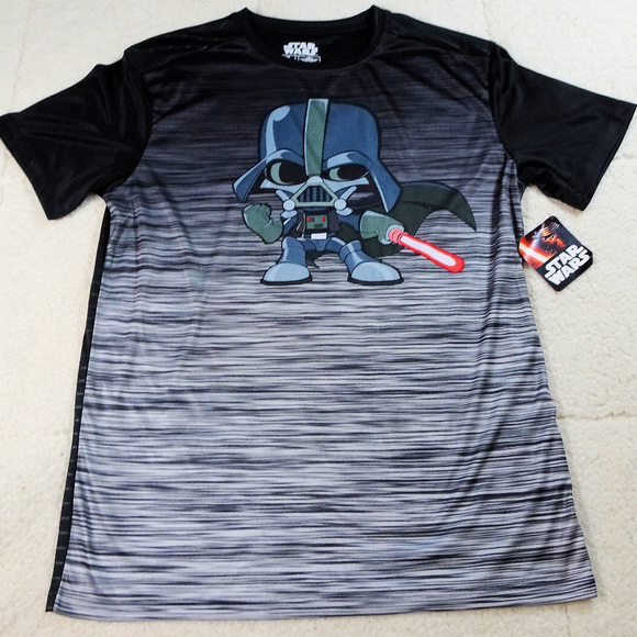 NWT Star Wars Baby Darth Vader Shirt Medium - Picture 2 of 6